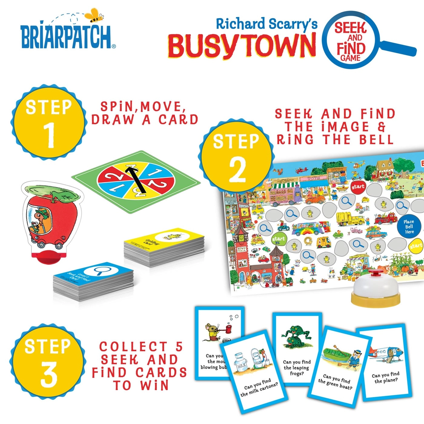 Richard Scarry'S Busytown Seek And Find Adventure Game - Ages 3 And Up