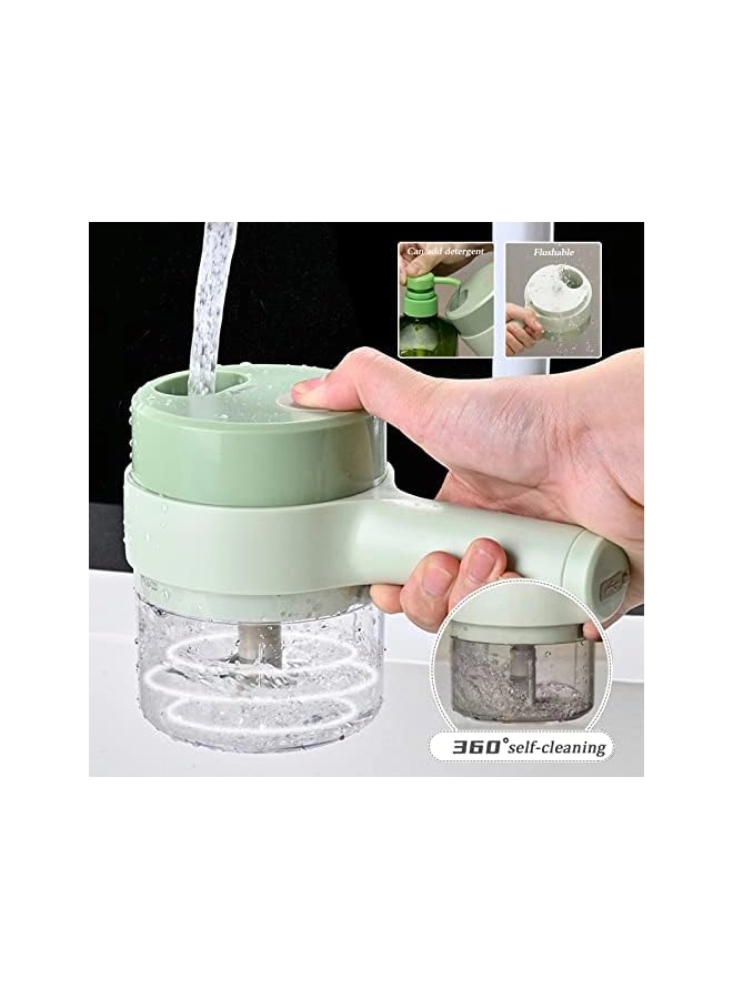 Handheld Electric Vegetable Cutter - Portable Mini Wireless