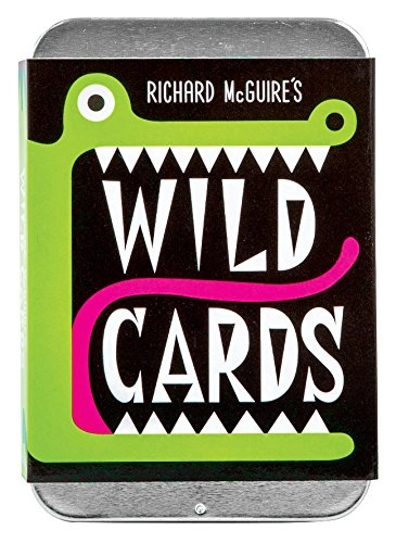 Chronicle Books Wild Cards Puzzle (9781452164465) - 55 pcs
