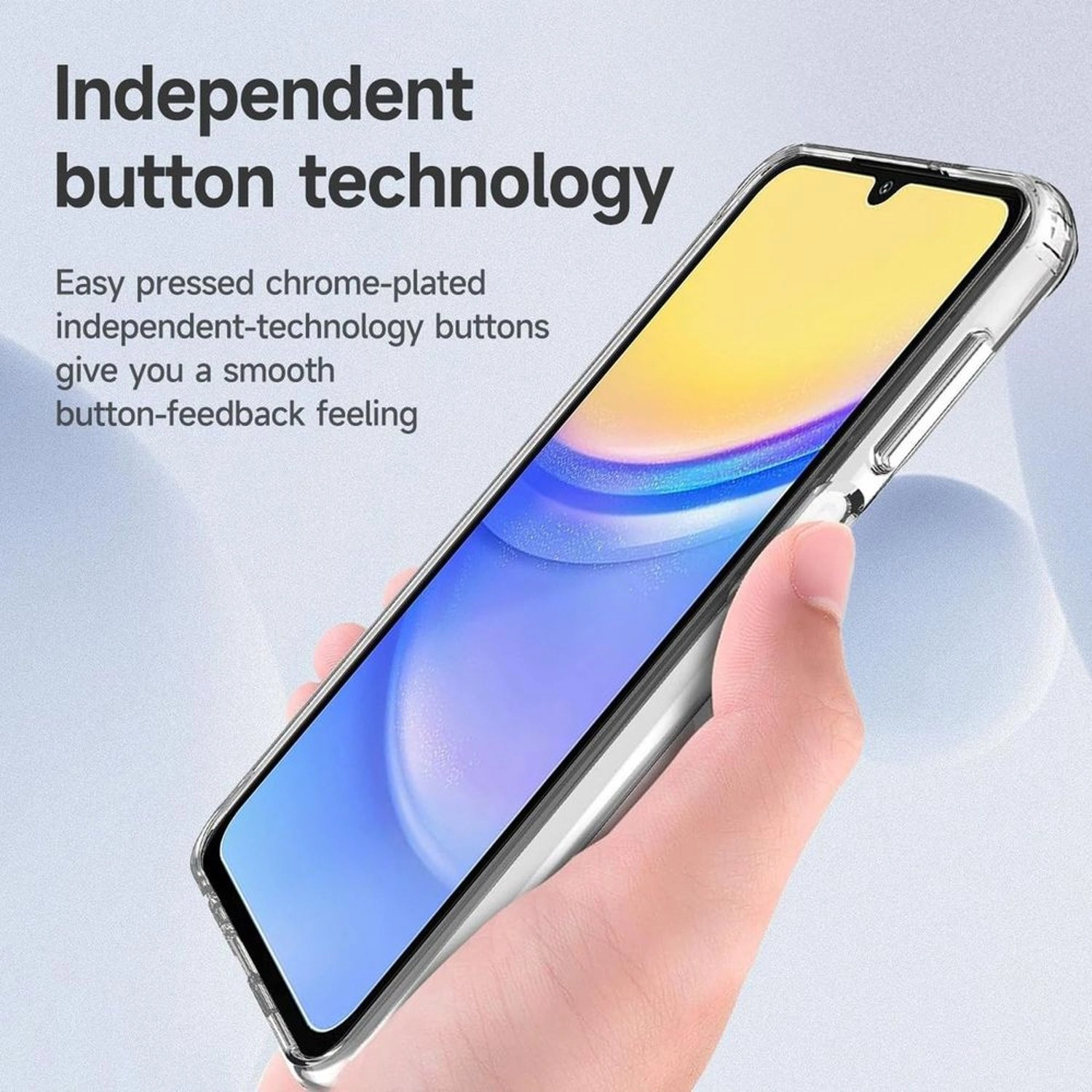 Lucid Case with Screen Protector for Samsung Galaxy A15