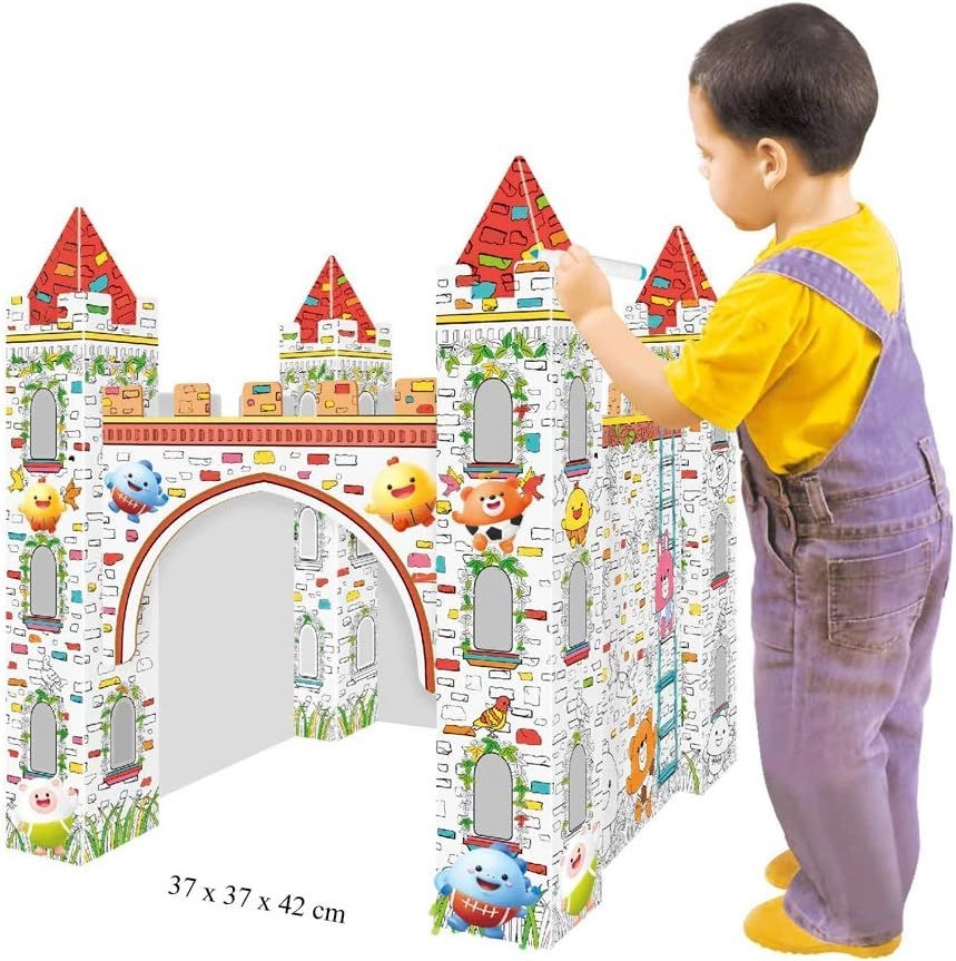 Doodle Erasable Painting Castle - Set of 6 Sketch Pens