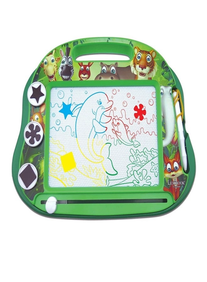 Lexibook Magic Magnetic Animals Drawing Board - Stylus Pen Stamps