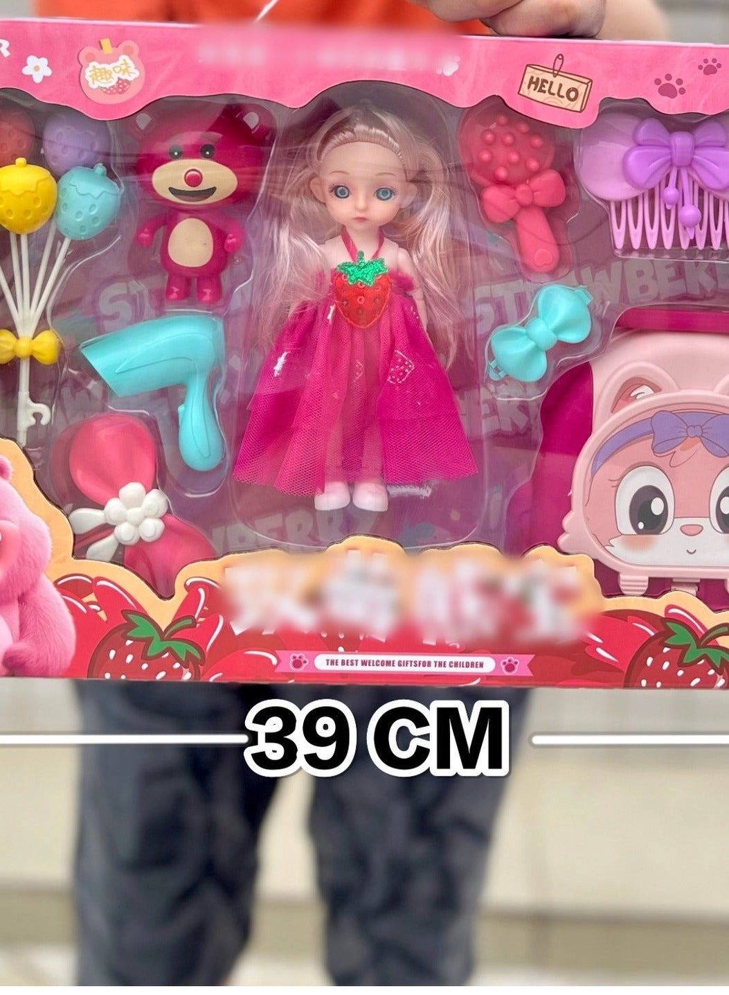 Doll Gift Box Set - Princess Multicolour