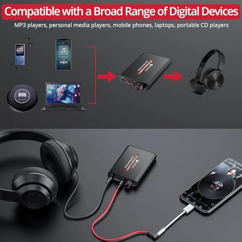 Portable 3.5mm Headphone Amplifier