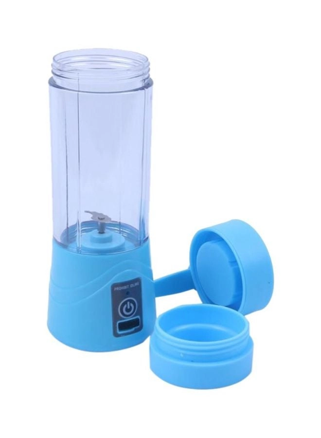 HM-03 - Rechargeable Mini Electric Blender Blue/Clear