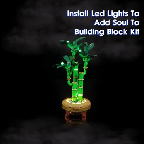 LED Light for LEGO 10344 Lucky Bamboo Plant