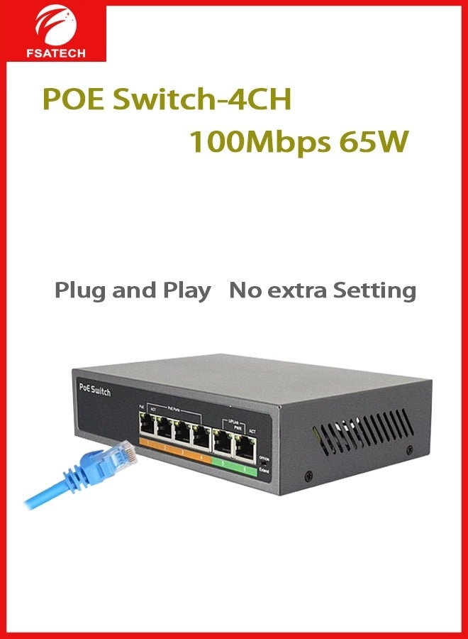 POE-04101 - 4-ports
