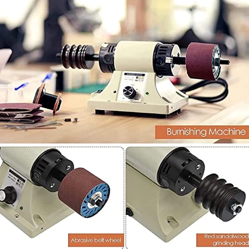 Leather Polishing Burnishing Machine
