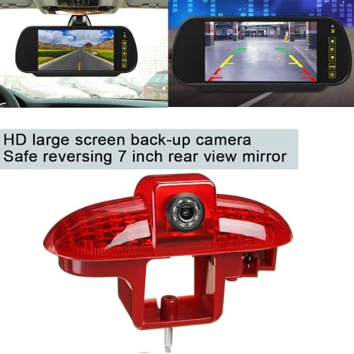 Rear View Camera + TFT LCD Screen Car Monitor - 7 Inches