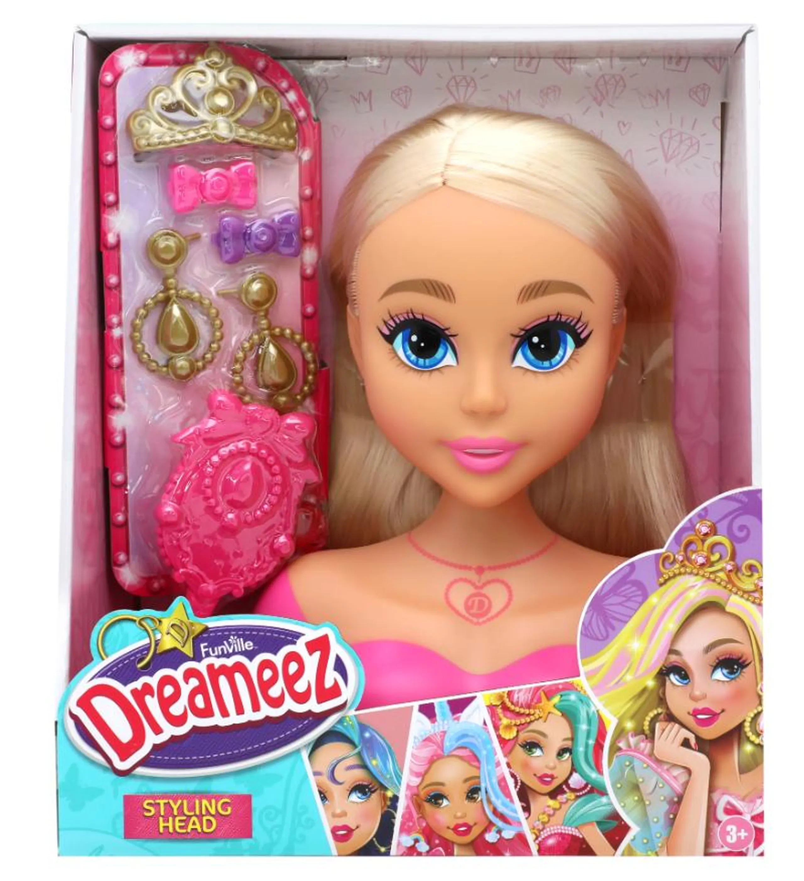 Funville Dreameez Styling Head - 8 Pcs (2230191-81083)