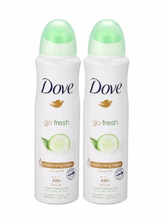 Anti-Perspirant Deodorant Spray - Cucumber & Green Tea