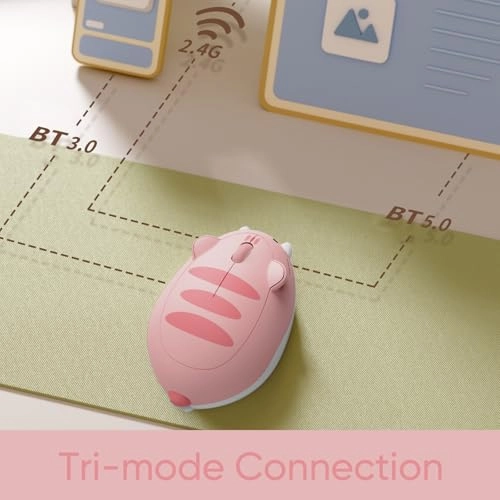 Cat Theme Gaming Mouse - USB