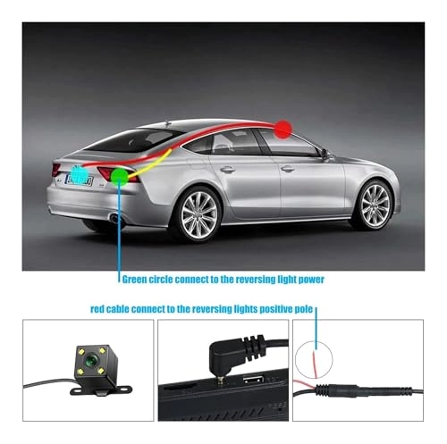 5 Pin HD Car Rear View Camera - Night Vision Wired HD