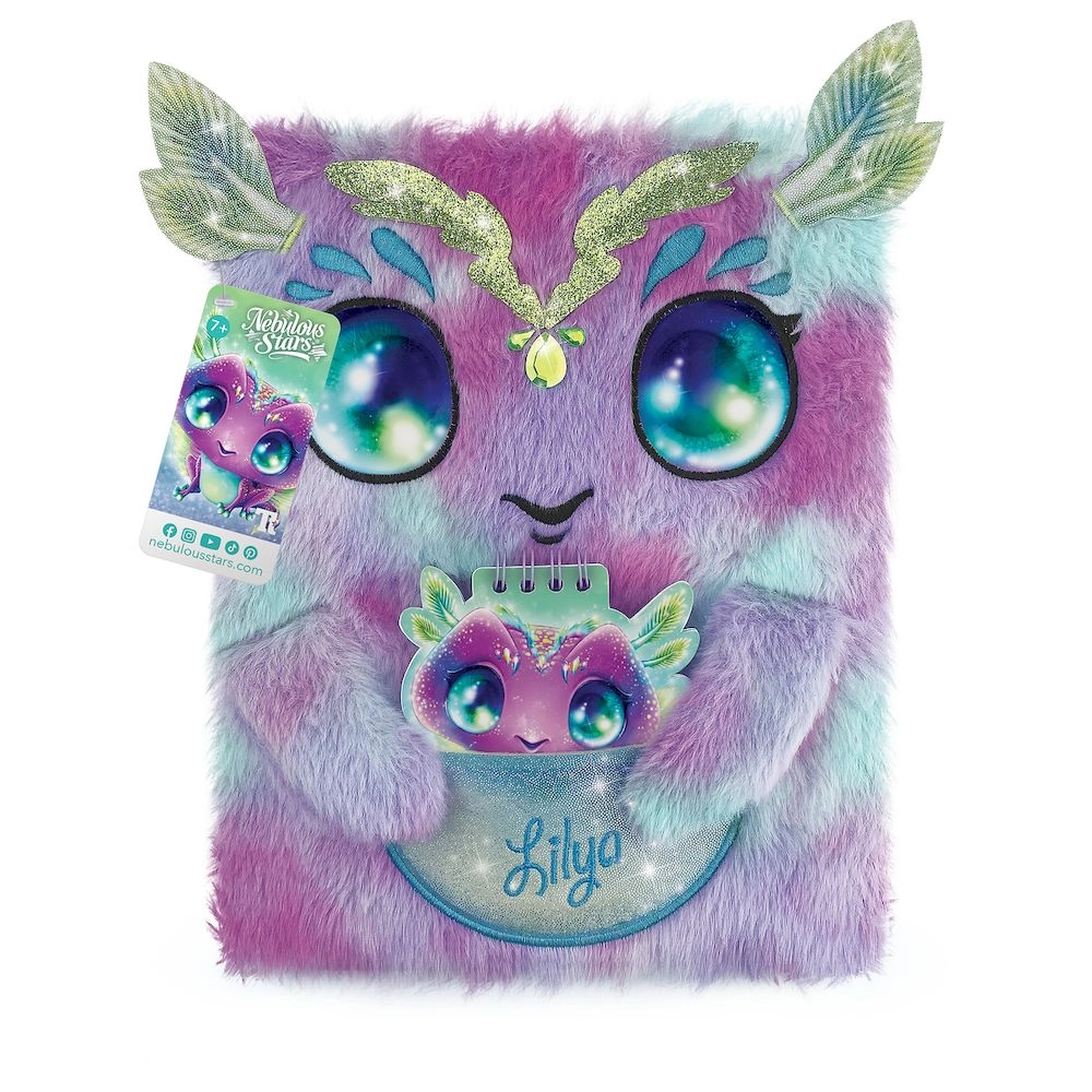 Nebulous Stars Fuzzy Notebook Large