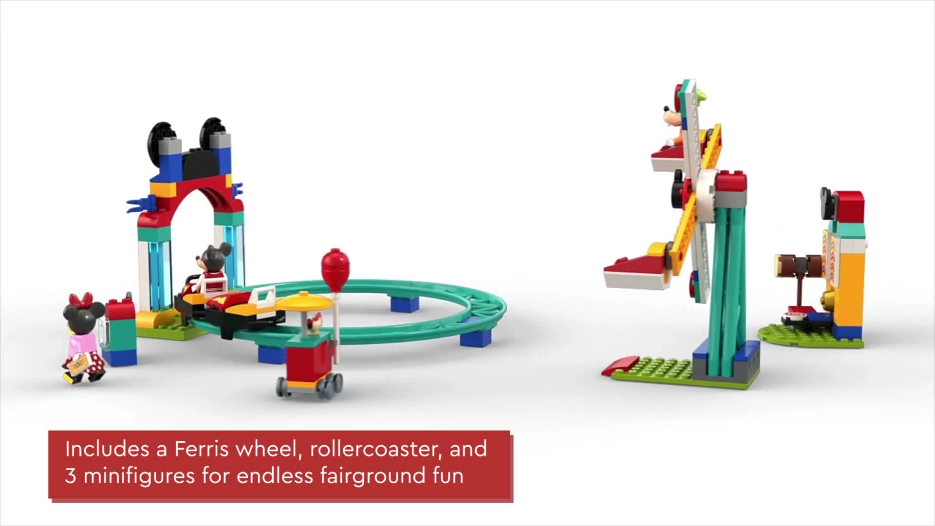 Disney Mickey, Minnie and Goofy’s Funfair Fun (10778)