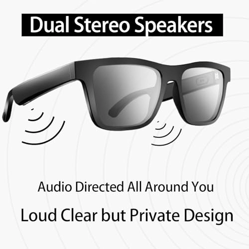 Smart Audio Bluetooth Glasses - Voice Assistant UV400