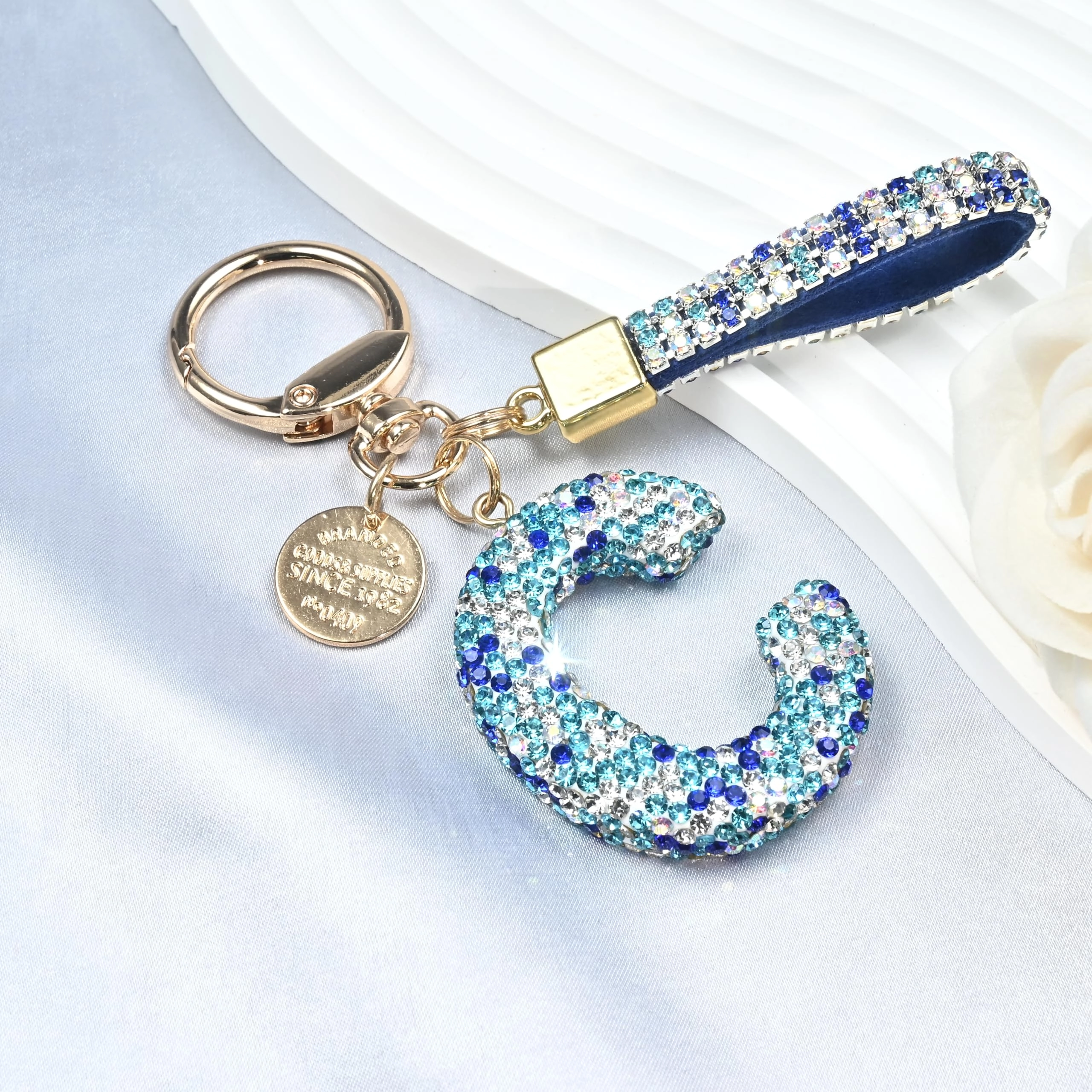 Initial Letter Keychain - Letter