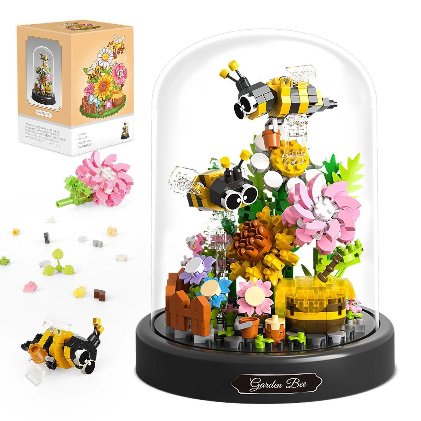 Flower Bouquet Building Sets - 588 pcs