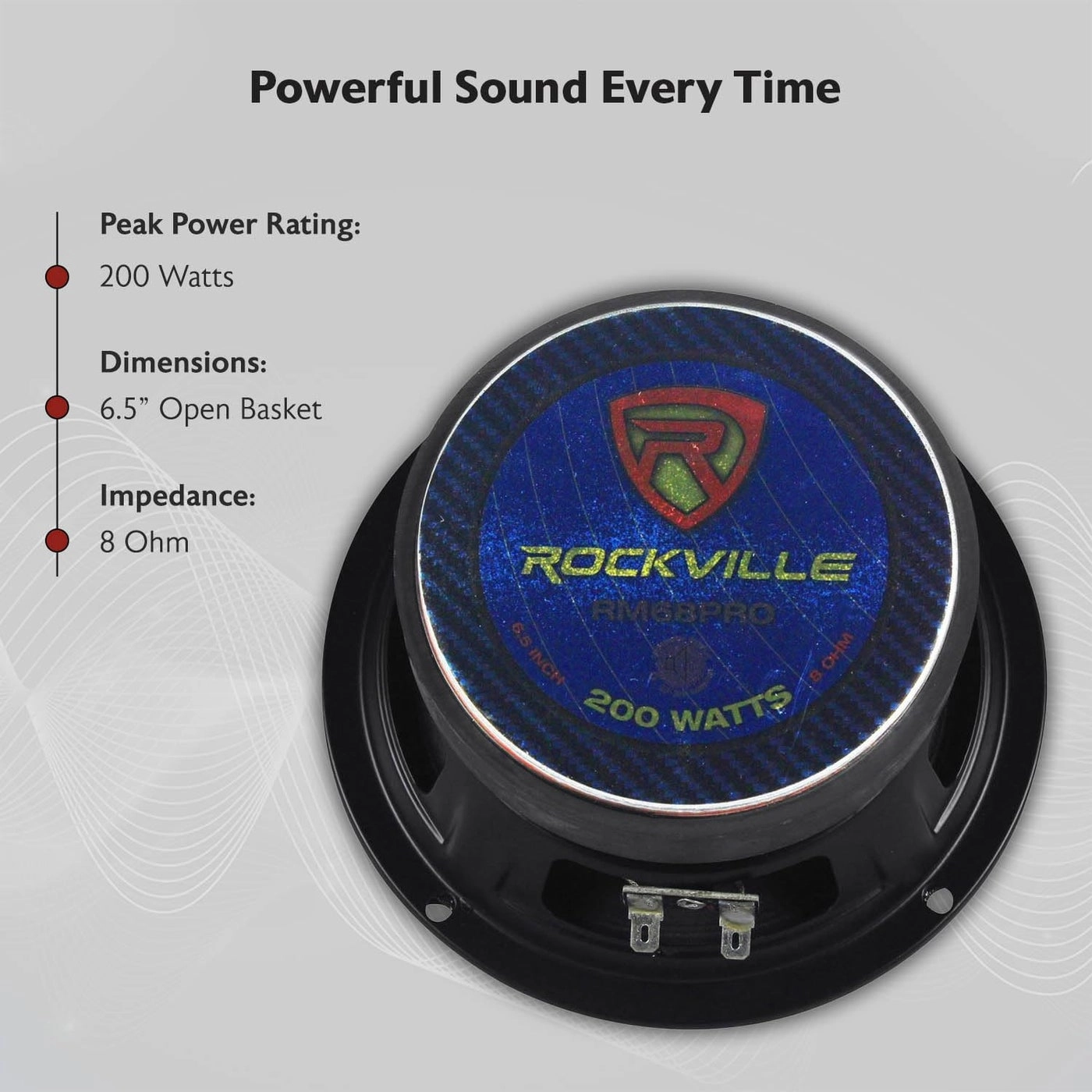 RM68PRO - 6.5” Midrange