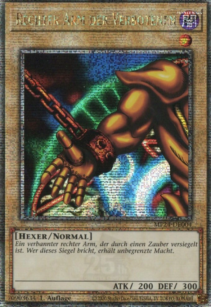 MZTCG Yugioh Right Arm Of The Forbidden MP24-DE004 - German