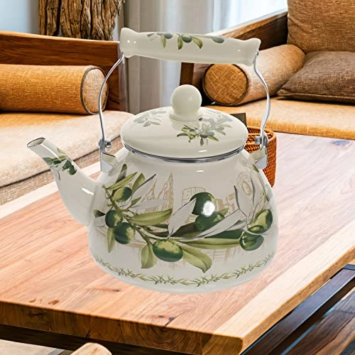 Enamel Tea Kettle - Enamel