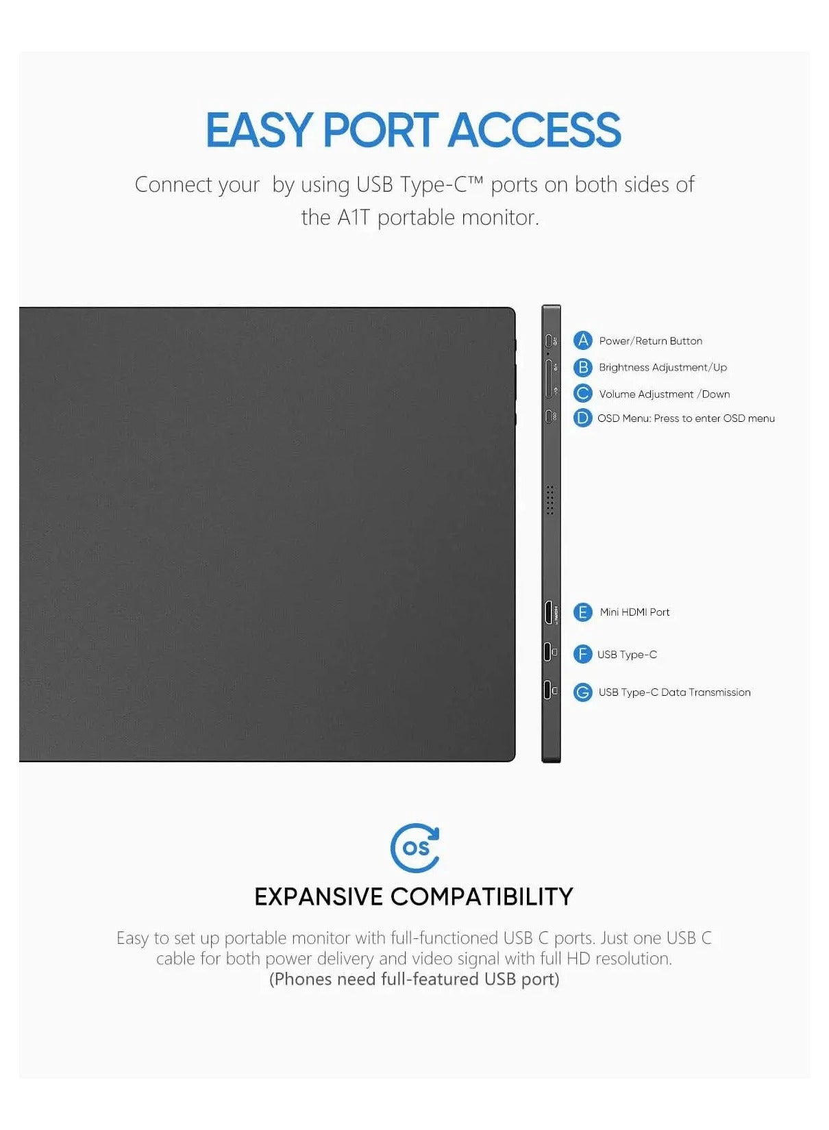 A1T - Full HD 15.6 in