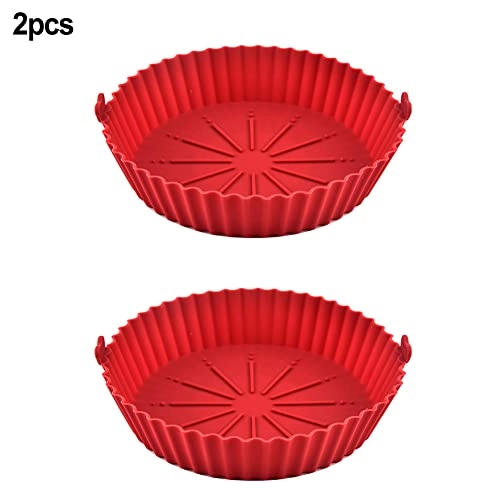 Silicone Air Fryer Liner - food grade silicone 2Pcs