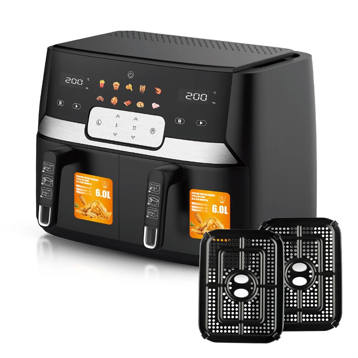 QYLTTDM Dual Basket Air Fryer