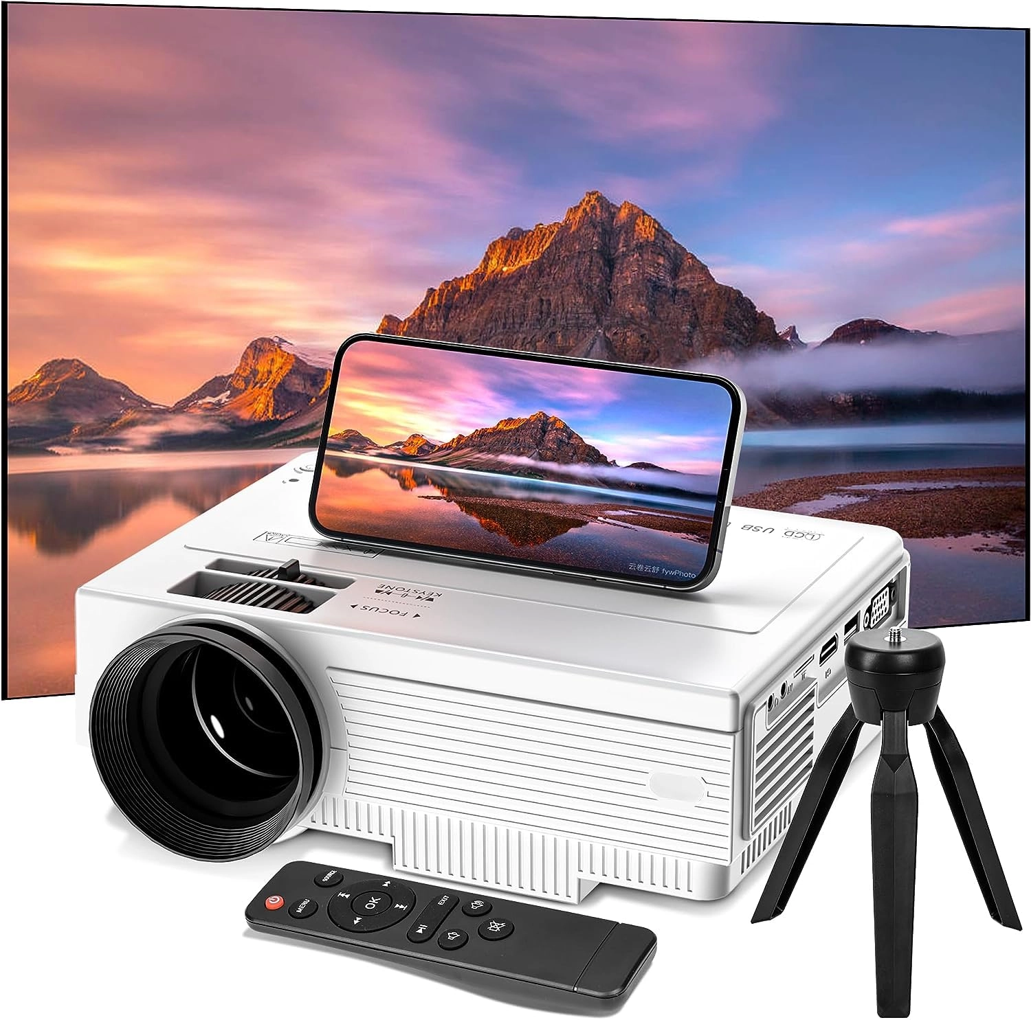SPLAHZAILP Projector 7500 lumens