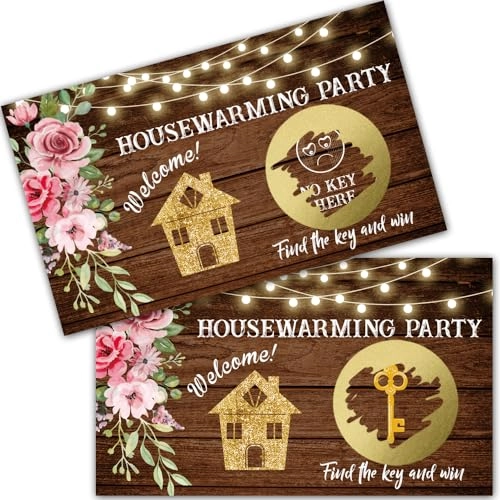 Housewarming Scratch Off Game - 12 years and up 50 cards