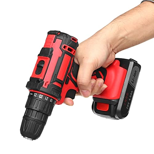 3 in 1 Electric Hammer Drill - Cordless 25+3 N.m 10mm