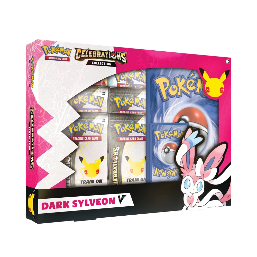 Pokémon Celebrations Collection - 1 foil promo card 1 oversize card 4 4-card booster packs