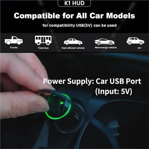 HUD Windshield Speed Projector - GPS HD