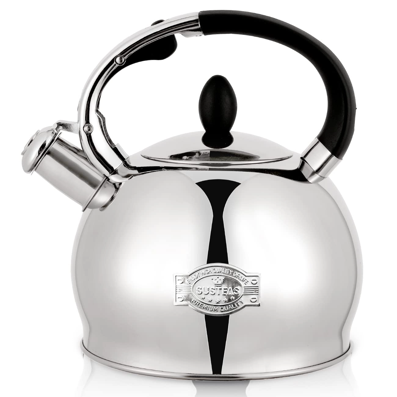 susteas Whistling Tea Kettle - 2.64 Quarts