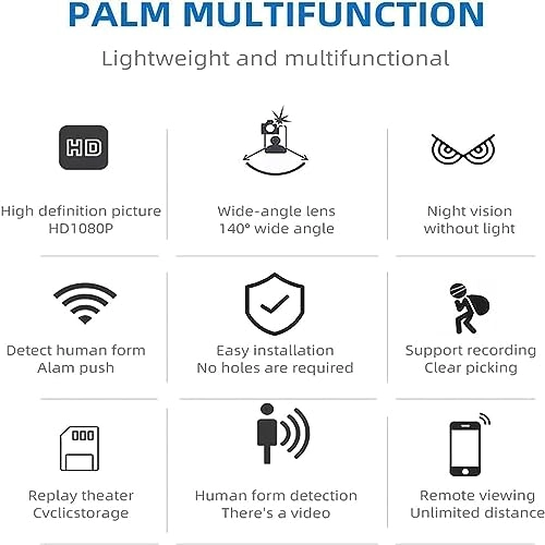 Peonly Mini Wifi Camera 1080p