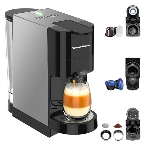 4in1 Espresso Machine - Compatible with Nespresso pods 19Bar