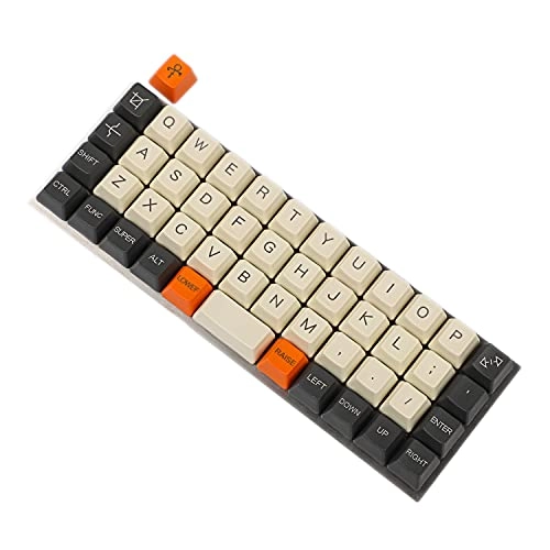 Carbon Laser-Etched Top Print OEM Keycap - 61