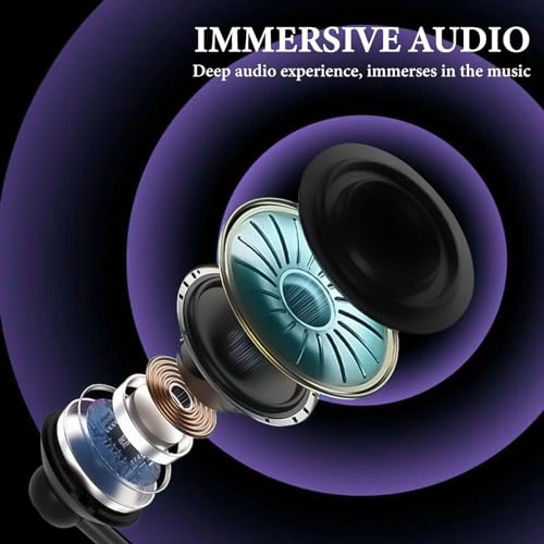 VR In-Ear Headphones Wired Earbud