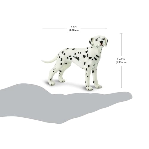 Dalmatian Figurine - 3.5" Plastic Dog