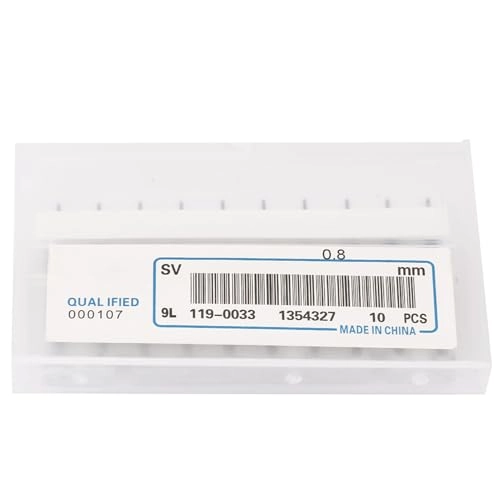 End Mill - carbide 10pcs 0.8mm