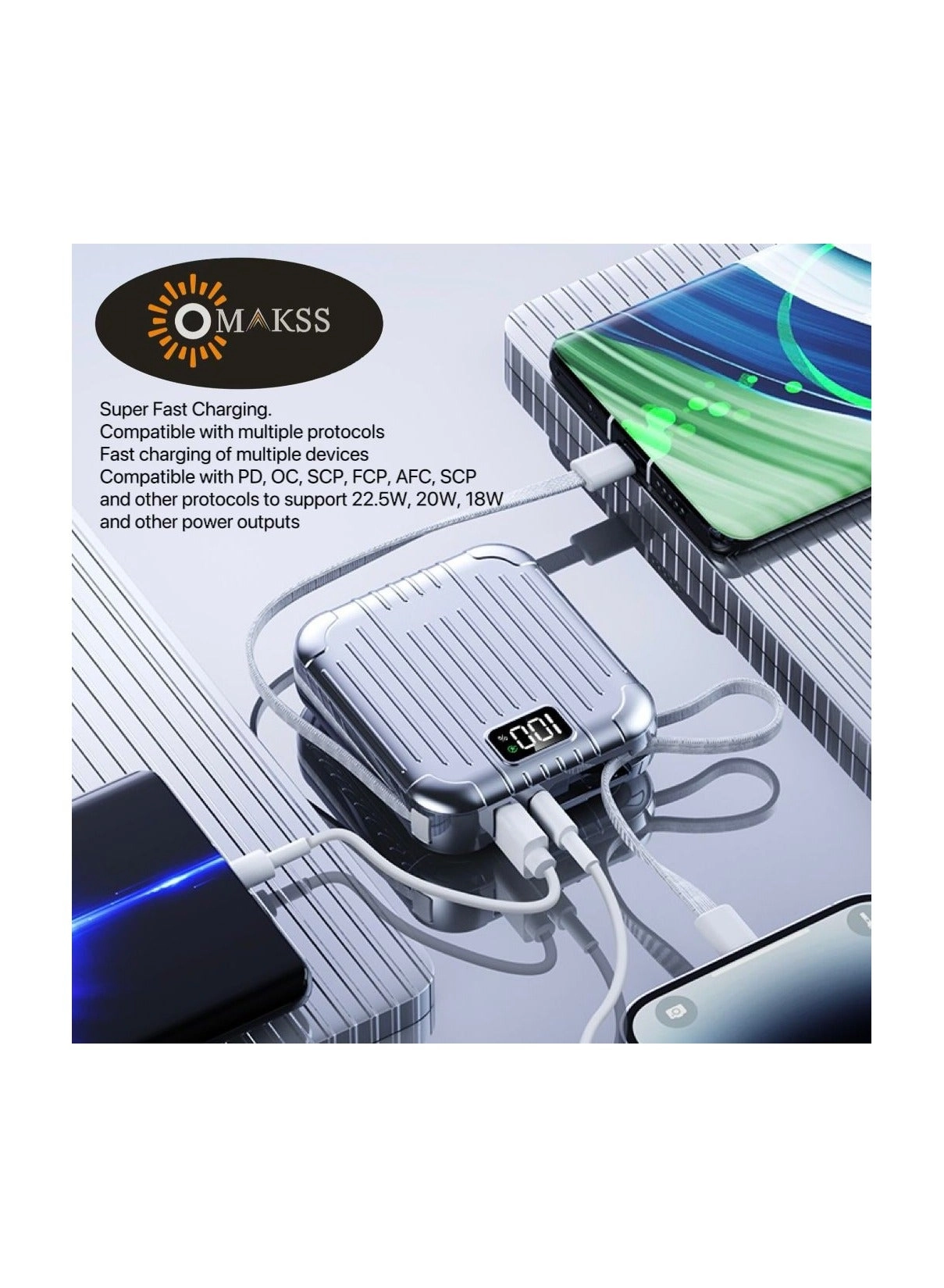 OMA-5051 - 10000 mAh 22.5 Watt