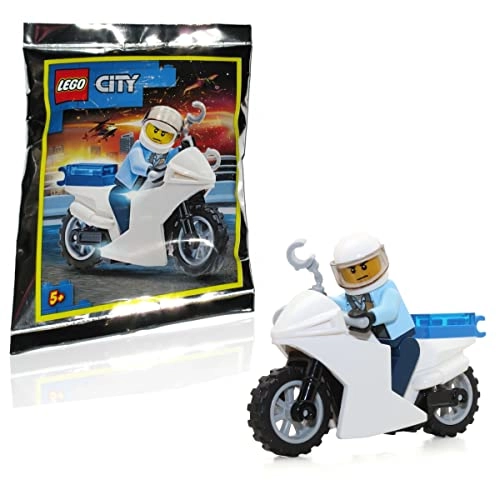 City Minifigure - Motorcycle Police Officer (60141)