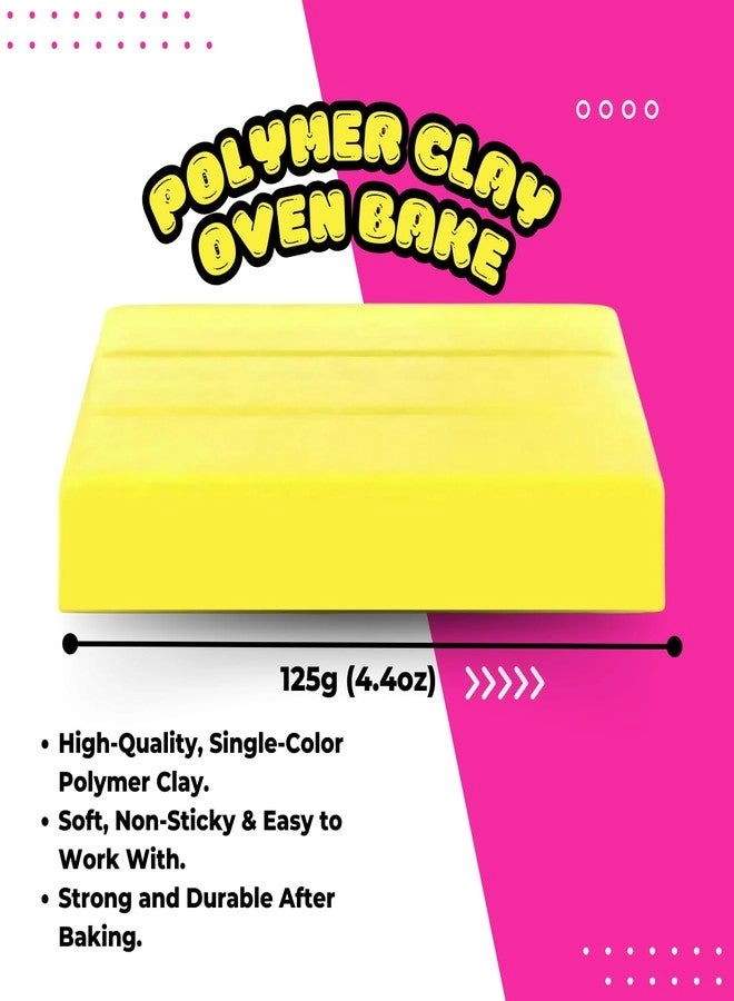 Polymer Clay - Hard Oven Bake for Canes and Sculpting Miniatures