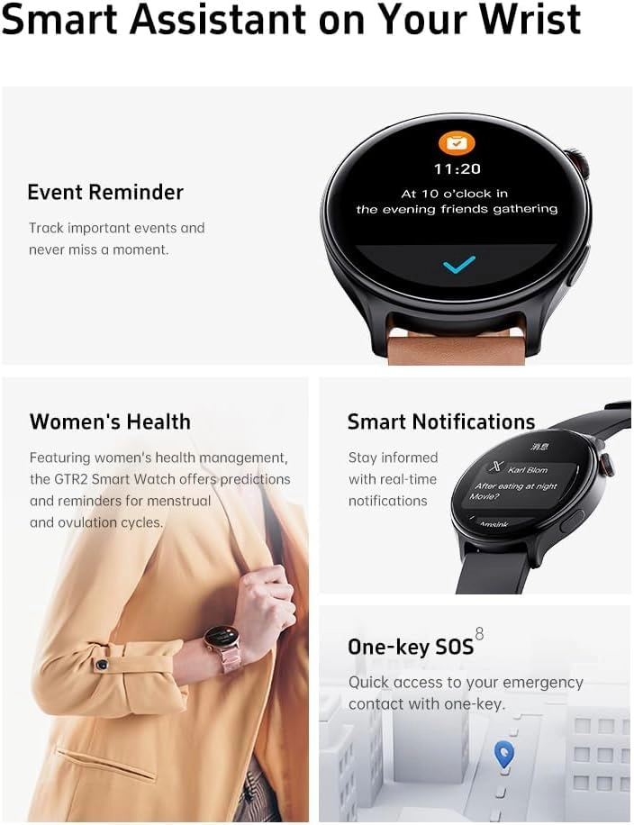 Smart Watch Metal