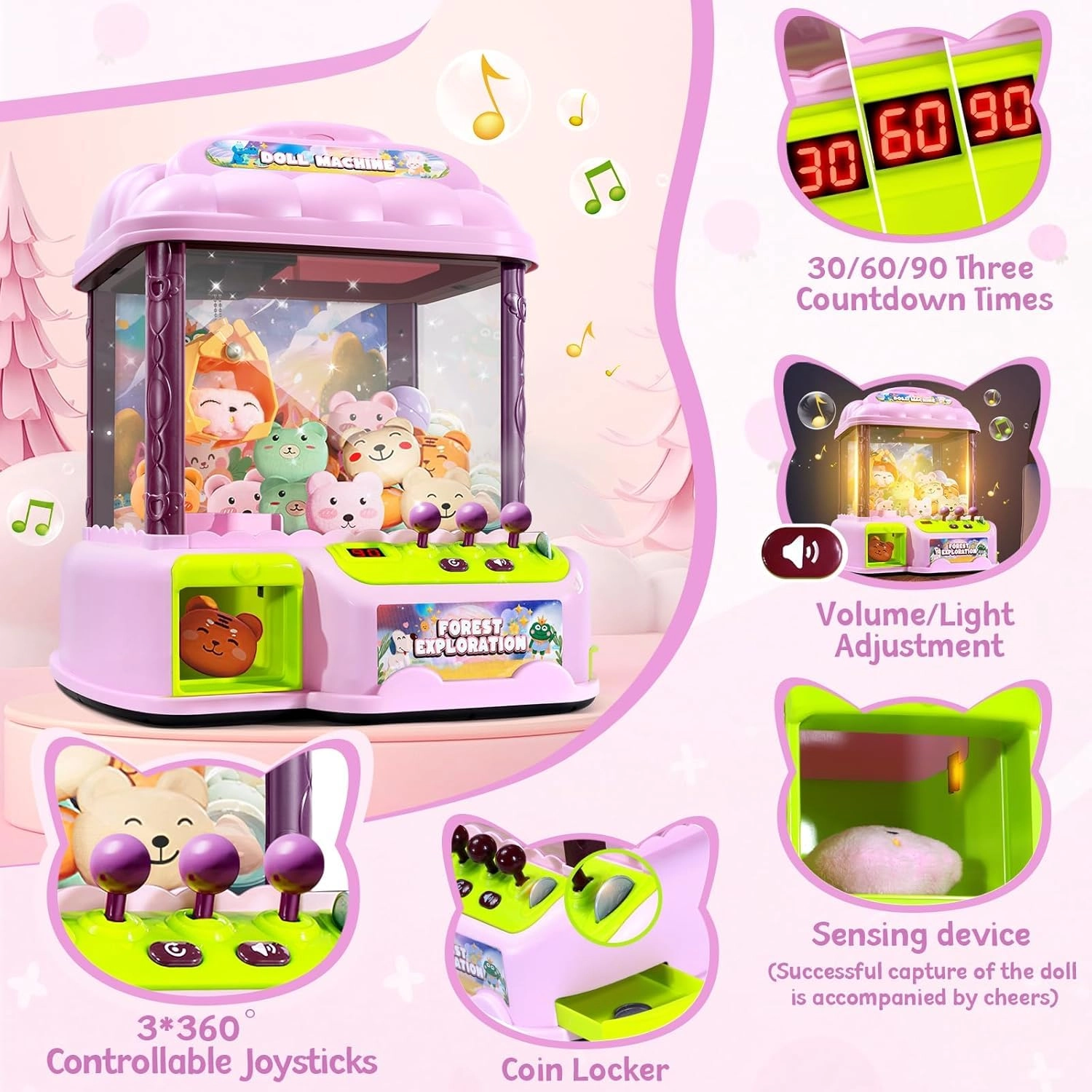 miaoke Claw Machine-02 Cat - 3 years+