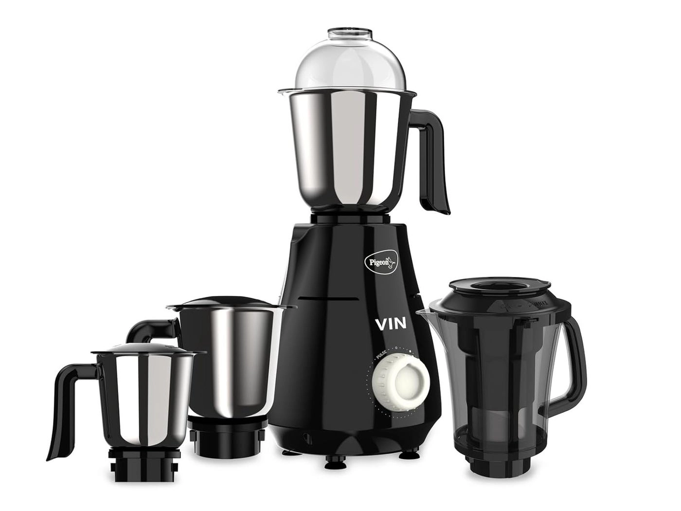 Stovekraft VIN Mixer Grinder - 4 MultiPurpose Jars 750 Watts