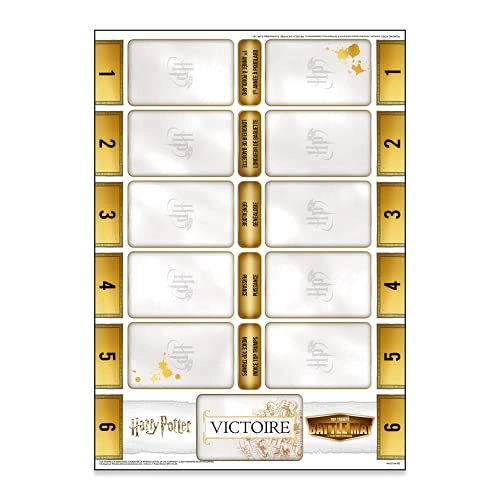 Top Trumps Harry Potter: Battle Mat - Card Game (French)