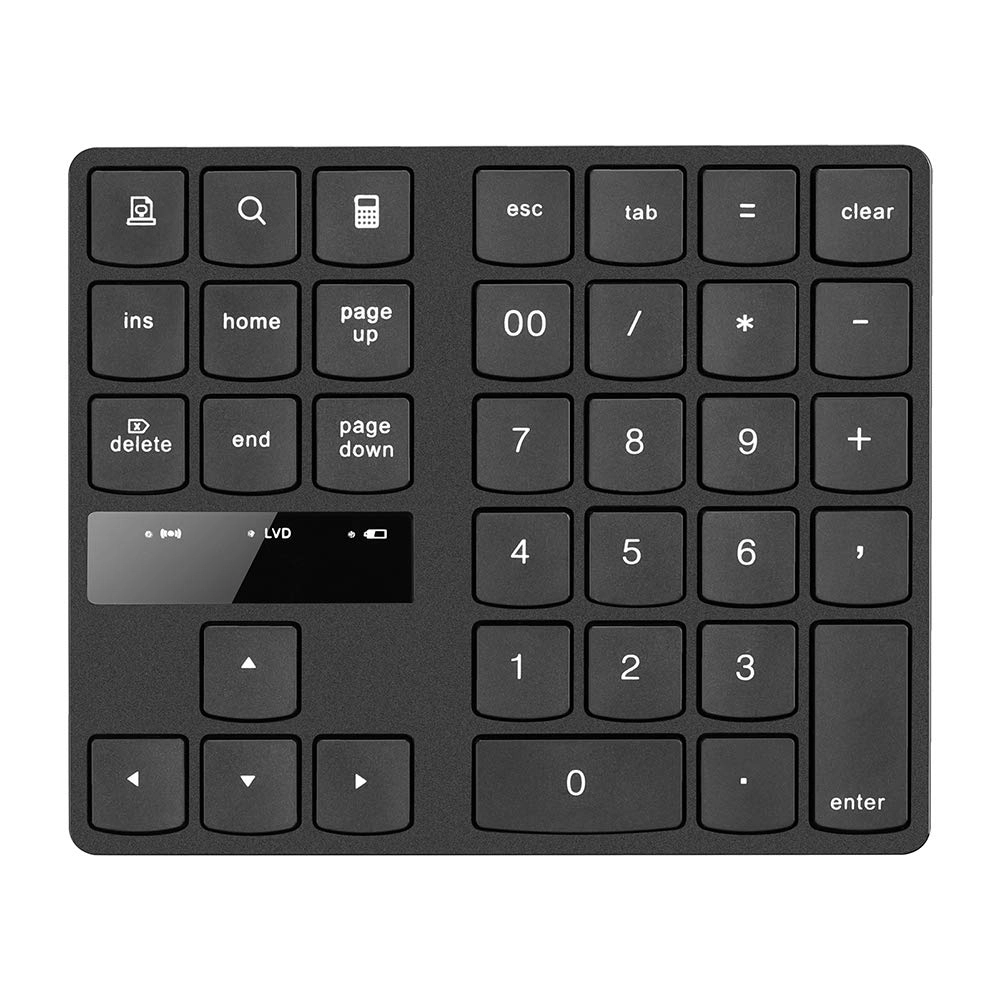 2.4G Wireless Digital Keyboard - 35 Keys USB