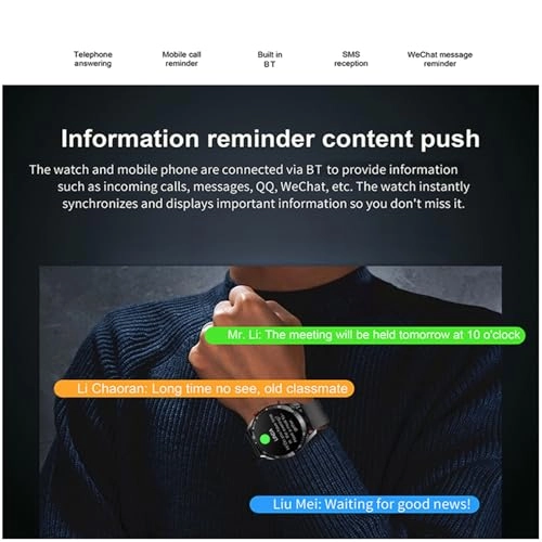 Smart Sports Watch - 1.52" HD Display BT Calling