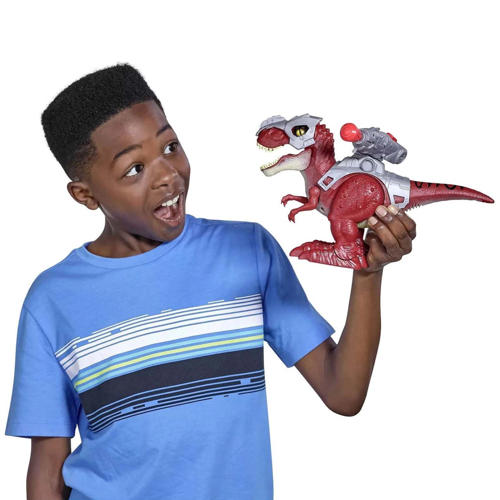 Dino Wars T-Rex - Red Robotic
